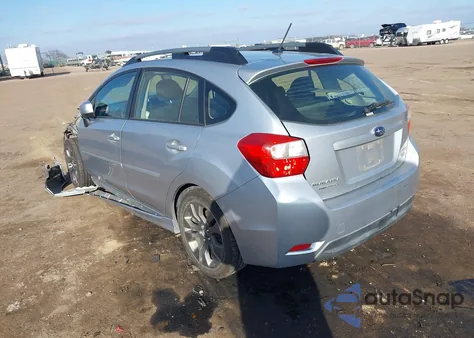 2013 Subaru Impreza 2.0I Sport Premium from USA, damaged, VIN JF1GPAL61DH200379